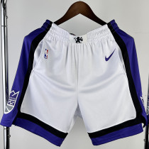2023-24 Kings White Home Top Quality NBA Pants