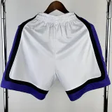 2023-24 Kings White Home Top Quality NBA Pants