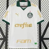 2024-25 Palmeiras Away Print All Sponsor Fans Soccer Jersey