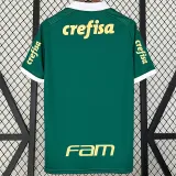 2024-25 Palmeiras Home Print All Sponsor Fans Soccer Jersey