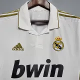 2011-2012 RMA Home Long Sleeve Retro Soccer Jersey (长袖)