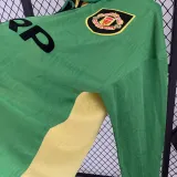 1992 Man Utd Away Long Sleeve Retro Soccer Jersey (长袖)