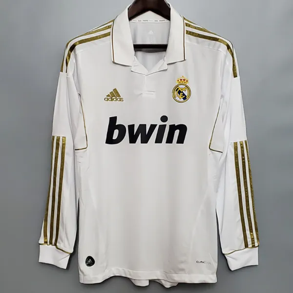 2011-2012 RMA Home Long Sleeve Retro Soccer Jersey (长袖)
