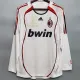 2006-2007 ACM Away White Long Sleeve Retro Soccer Jersey (长袖)(带决赛小字)