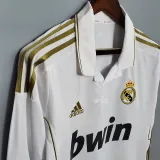 2011-2012 RMA Home Long Sleeve Retro Soccer Jersey (长袖)