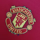 2005-2006 Man Utd Home Long sleeve Retro soccer jersey (长袖)