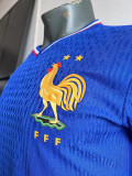 2024-25 France Home Player Version Soccer Jersey