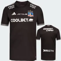 2024-25 Colo-Colo Away Print All Sponsor Fans Soccer Jersey