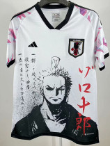2024 Japan White Special Edition Fans Soccer Jersey (十郎)