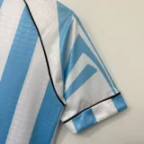1996-1997 Argentina Home Retro Soccer Jersey