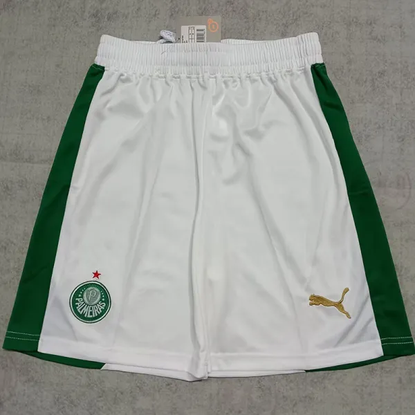 2024-25 Palmeiras White Shorts Pants