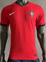 2024-25 Portugal Home Player Version Soccer Jersey
