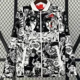 2024 Japan Red & Black Double Sided Windbreaker (双面风衣)