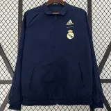 2024 RMA Black & Dark Blue Double Sided Windbreaker (双面刺绣)(双面风衣)