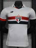 2024-25 Sao Paulo Home Player Version Soccer Jersey