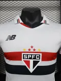 2024-25 Sao Paulo Home Player Version Soccer Jersey