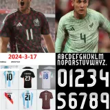 2024-25 Mexico Home Kids Soccer Jersey