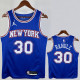 2021-22 KNICKS RANDLE #30 Blue Top Quality Hot Pressing NBA Jersey (Trapeze Edition) 飞人版