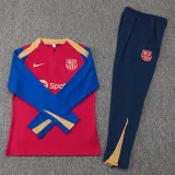 2024-25 BAR Red Half Pull Tracksuit (半拉链)