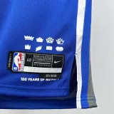 2023-24 Kings FOX #5 Blue City Edition Top Quality Hot Pressing NBA Jersey
