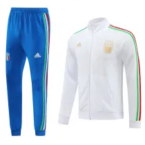 2024-25 Italy White Jacket Tracksuit #01(四星)