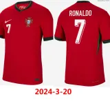 2024-25 Portugal Away Long Sleeve Soccer Jersey (长袖)