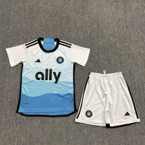 2024-25 CHarlotte FC Home Kids Soccer Jersey
