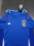 2024-25 Italy Home Kids Soccer Jersey