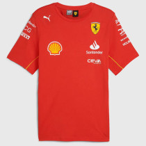 2024 Ferrari Red Racing Suit (圆领)
