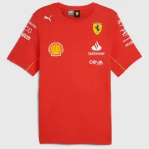 2024 Ferrari Red Racing Suit (圆领)