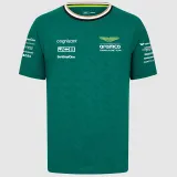 2024 F1 Aston  Alonso #14 Green T-Shirts Racing Suit(圆领-带号码)