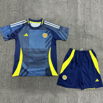 2024-25 Scotland Home Kids Soccer Jersey