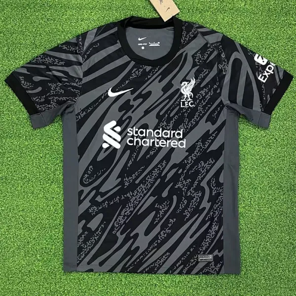 2024-25 LIV Black GoalKeeper Soccer Jersey
