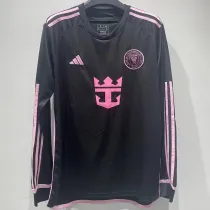 2024-25 Inter Miami Away Long Sleeve Soccer Jersey (长袖)