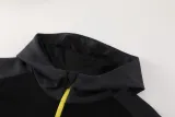 2024 Dortmund Black Hoodie Jacket Tracksuit #01