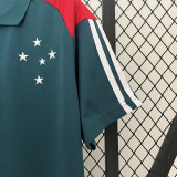 2024-25 Cruzeiro Green Polo Short Sleeve