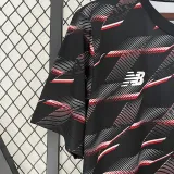 2024 Sao Paulo Black Red Training shirts