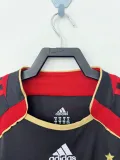 2006-2007 ACM Away Black Retro Soccer Jersey