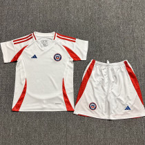 2024-25 Chile Away Kids Soccer Jersey