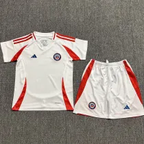 2024-25 Chile Away Kids Soccer Jersey
