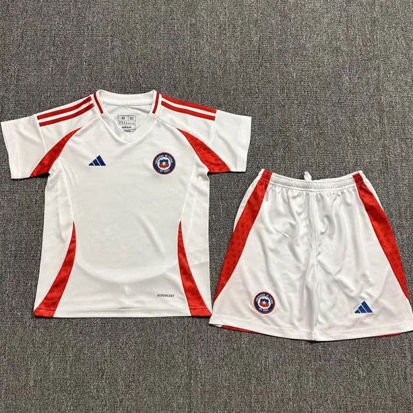 2024-25 Chile Away Kids Soccer Jersey