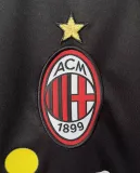 2006-2007 ACM Away Black Retro Soccer Jersey