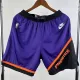 2022-23 SUNS Retro Purple Shorts Pants