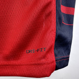 2024-25 Clippers HARDEN #1 Red Top Quality Hot Pressing NBA Jersey (Trapeze Edition) 飞人版