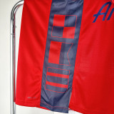 2024-25 Clippers GEORGE #13 Red Top Quality Hot Pressing NBA Jersey (Trapeze Edition) 飞人版