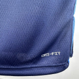 2024-25 Clippers WESTBROOK #0 Navy Blue Away Top Quality Hot Pressing NBA Jersey