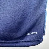 2024-25 Clippers WESTBROOK #0 Navy Blue Away Top Quality Hot Pressing NBA Jersey