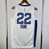 2022-23 Grizzlies BANE #22 White City Edition Home Top Quality Hot Pressing NBA Jersey