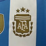 2024-25 Argentina Home Fans Soccer Jersey #FWCC
