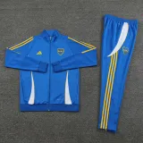 2024-25 Boca Juniors Fancy Blue Jacket Tracksuit #05